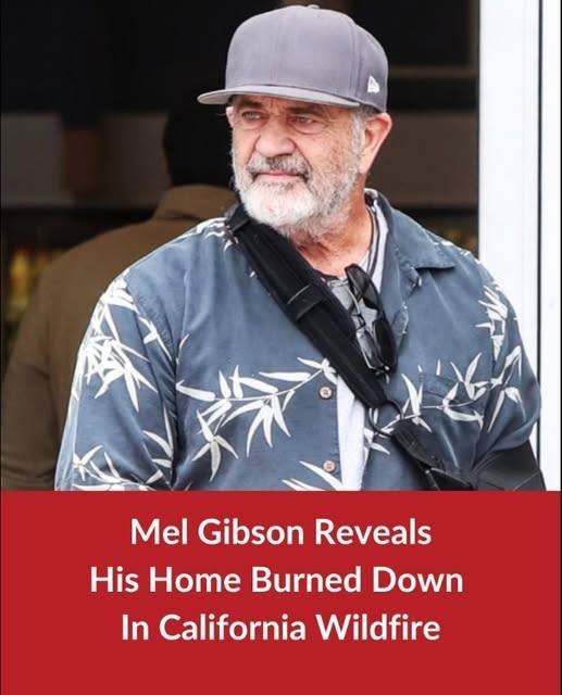 Mel Gibson shares sad truth after fire destroys his home