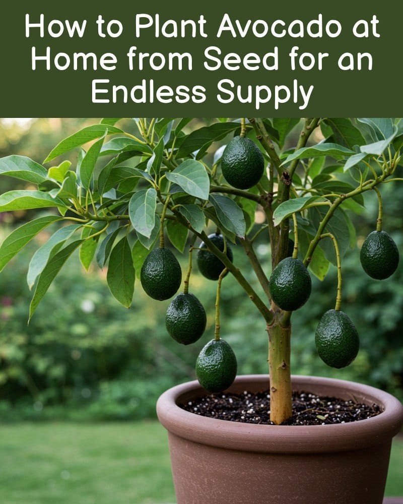 How to Plant Avocado at Home from Seed for an Endless Supply