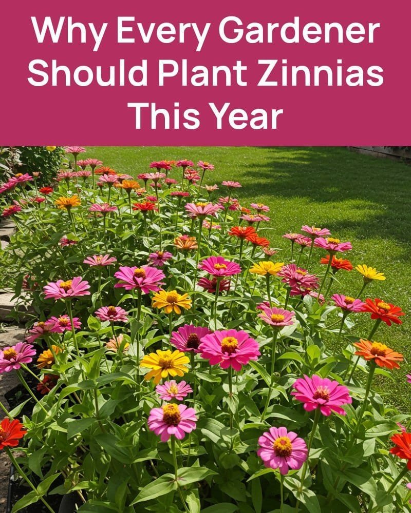 Why Every Gardener Should Plant Zinnias This Year