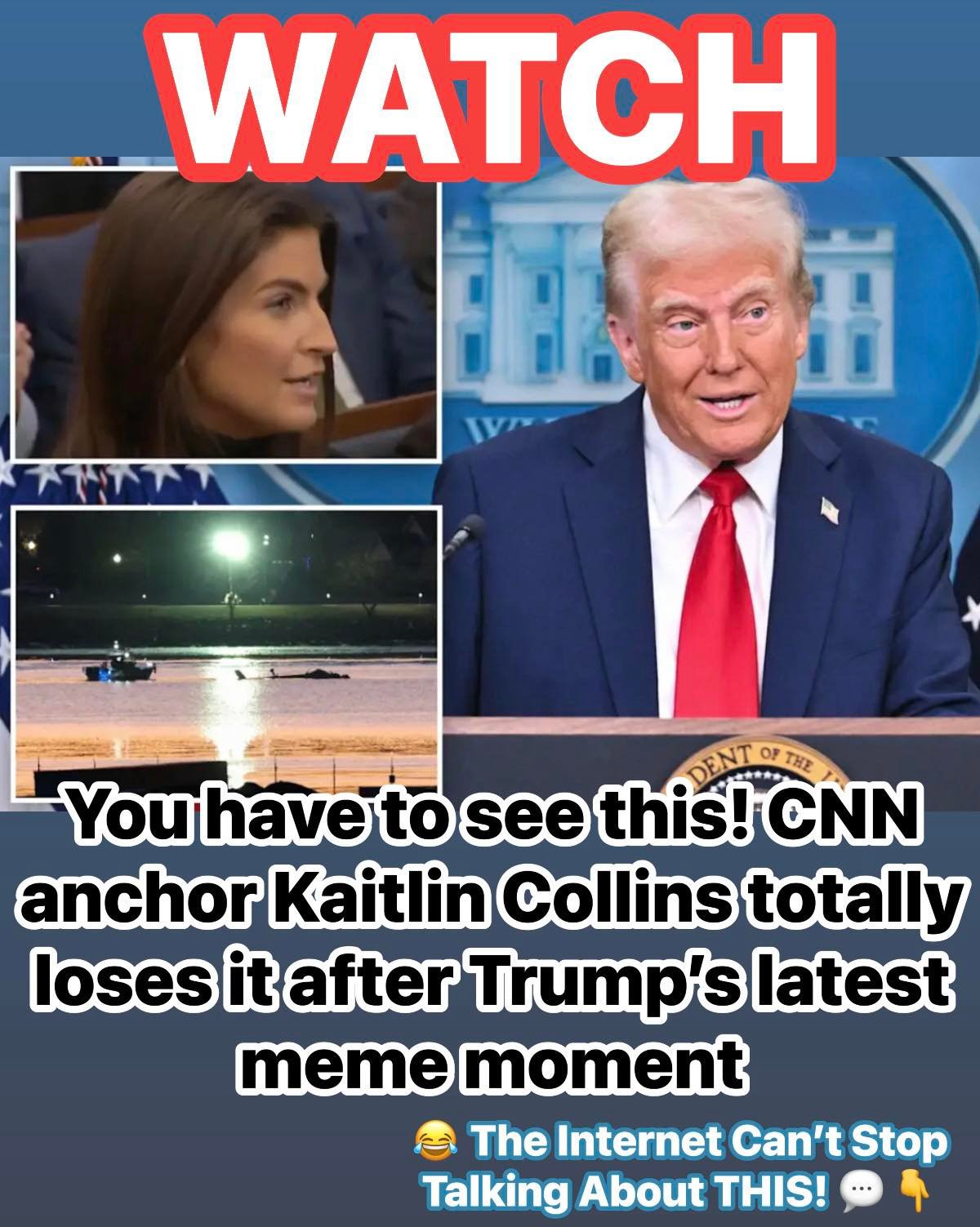 CNN’s Kaitlan Collins Is Big Mad No One’s Concerned About Trump Smacking Dems With Sombrero Memes