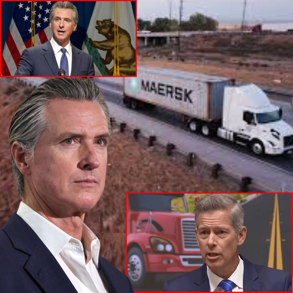 Trump administration withholds $40M from California over trucker English proficiency rules