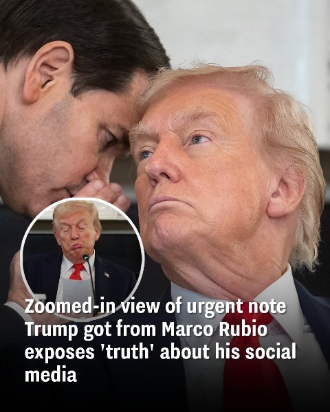 Close-up of urgent message from Marco Rubio reveals the ‘truth’ about Trump’s social media