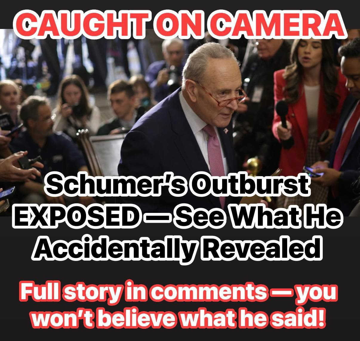 Schumer Melts Down At Trump As Dems Suffer Blowback From Shutdown